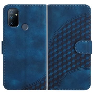 OnePlus Nord N100 4G Leather Case with Lanyard - Royal Blue - 1
