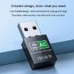 JINGHUA 600M Dual-Band Wireless Network Card - USB WiFi Receiver - 6