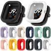 Black Silicone Protective Case for Redmi Watch 4 - Smart Watch - 6