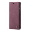 Galaxy A71 CaseMe Leather Case - Wine Red - 2