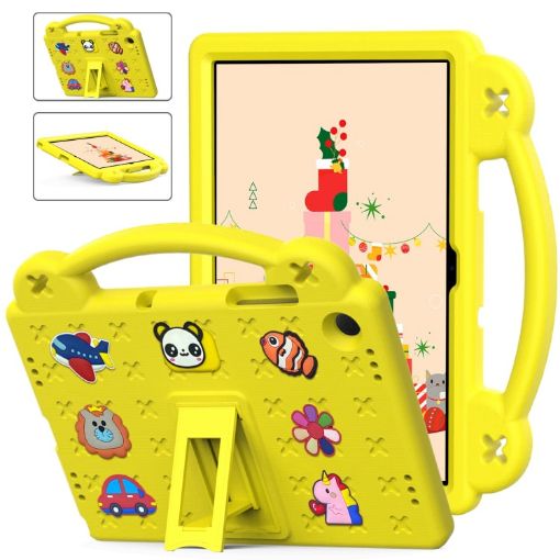 Samsung Galaxy Tab A9+ X216B Kids EVA Shockproof Tablet Case (Yellow) - 1