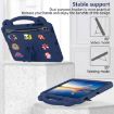 Samsung Galaxy Tab S9+ 12.4 X810 Kids EVA Shockproof Case - Navy Blue - 3