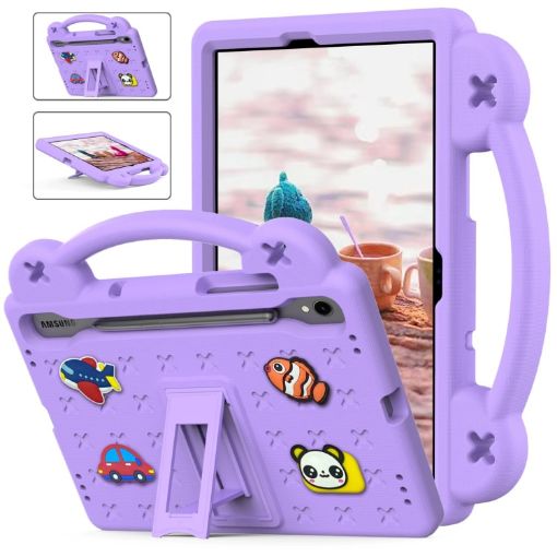 Samsung Galaxy Tab S9 FE X510N Kids Tablet Case - Light Purple - 1