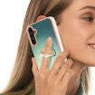 Samsung Galaxy A13 5G Phone Case with Ring Holder - Electroplating IMD Smile - 5