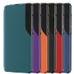 Samsung Galaxy A15 Attraction Flip Holder Leather Phone Case - Orange - 2