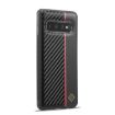 Samsung Galaxy S10 LC.IMEEKE 3 in 1 Carbon Fiber Texture Shockproof Phone Case - 2