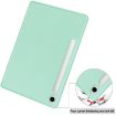 Samsung Galaxy Tab S9 FE Mint Green TPU Leather Tablet Case - 4