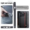 Samsung Galaxy A15 5G Carbon Fiber Shockproof Phone Case - Black - 5