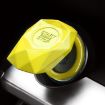 Yellow Car Engine Start Key Push Button Cover - Protect Your Vehicle - 1