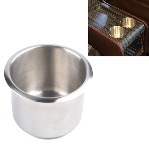 Stainless Steel Cup Holder for RV Car Truck Camper - 1