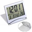 MT-033 LCD Display Portable Folding Digital Travel Temperature Alarm Clock - 1