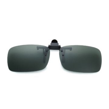 Picture of Polarized Clip-on Flip Up Plastic Clip Sunglasses Lenses Glasses Unbreakable Driving Fishing Outdoor Sport