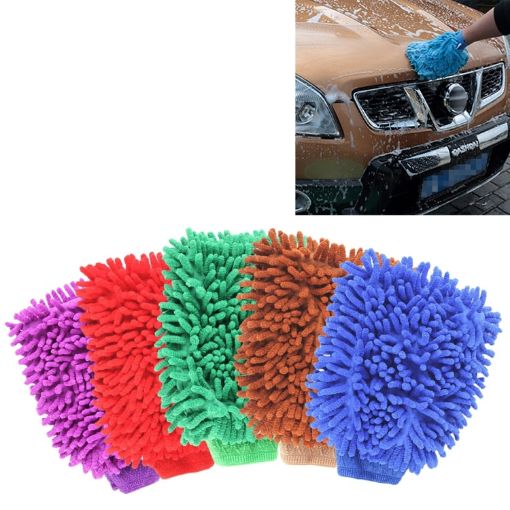 KANEED Microfiber Dusting Mitt Car Window Washing Cloth Duster Gloves - 1
