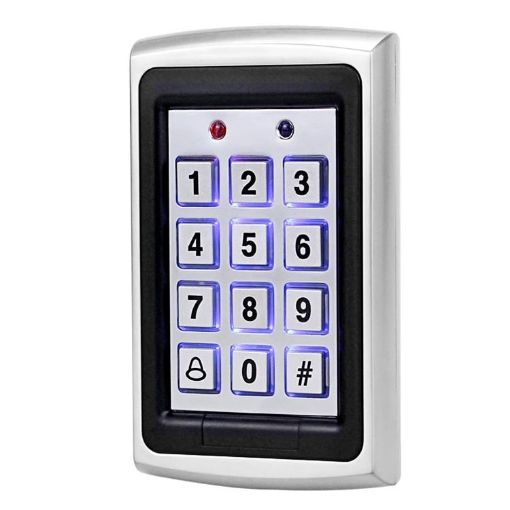 Standalone Keypad Access Control System (7612) - Silver - 1
