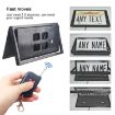 US Standard Car Flip Retractable License Plate Holder - 6