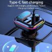 T70 Car MP3 Player FM Transmitter with Bluetooth and USB Car Mobile Charger - 5