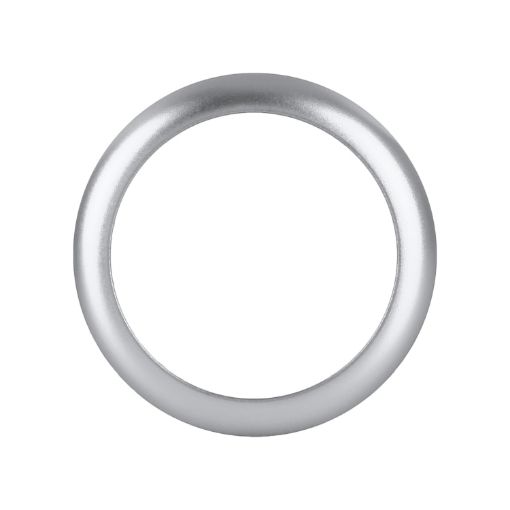 Silver Car Engine Start Key Push Button Ring Trim for Infiniti Q50L/QX50 - 1
