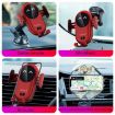 S11 Smart Infrared Sensor Car Wireless Charger - Black - 2