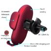 S11 Smart Infrared Sensor Car Wireless Charger - Black - 4