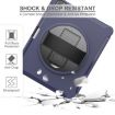 iPad Pro 12.9 (2020) 360 Rotation Protective Cover - Blue - 4