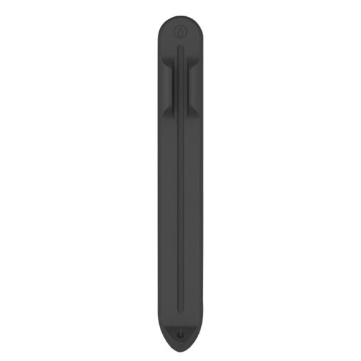 CY112 Stylus Silicone Magnetic Pen Holder for Apple Pencil1/2 - Black - 1