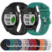 Garmin Approach S40 20mm Grey Silicone Watch Band - 3
