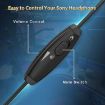 Sony WH-1000XM3/XM4 Extension Audio Cable & Microphone - 3