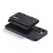 iPhone 14 Pro Max DG.MING M2 Series Leather Case - Black - 5