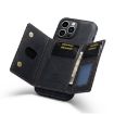 iPhone 14 Pro Max DG.MING M2 Series Leather Case - Black - 6