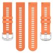 Garmin Forerunner 255S 18mm Orange Silicone Watch Band - 3