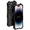 R-JUST Batman Metal iPhone 14 Pro Case - Black - 1