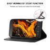 Samsung Galaxy Xcover 4s Leather Phone Case - Black - 4
