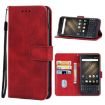 Blackberry KEY2 Leather Phone Case (Red) - Stylish Protection - 1