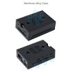 Waveshare 3.5" Display Aluminum Case for Raspberry Pi 4 - Black - 5