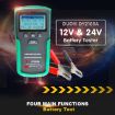 DUOYI DY2015A Car Battery Tester - 12V 24V Digital CCA Load & Capacity Tester - 5