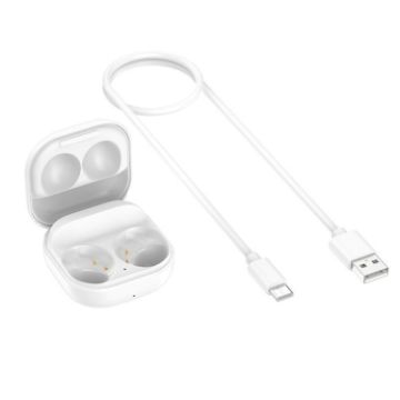 Samsung Galaxy Buds2 SM-177 Wireless Earphone Charging Box - White - 1