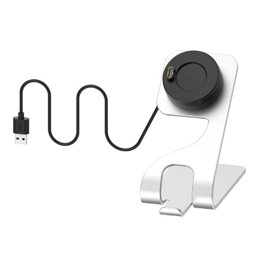 Garmin Vivoactive 3 Music Charging Base - Silver - 1