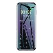 ULCOOL V8 Card Mobile Phone - 1.44 inch, Dual SIM - Black - 2