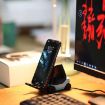 LinDesign CC01 Desktop Mobile Phone Holder Wireless Charger - Forklift - 6