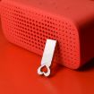 Zshqu2 Heart-Shaped USB 2.0 Flash Drive 8GB White - 2