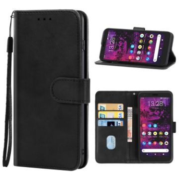 Black Leather Phone Case for CAT S62 Pro - Protective Cover - 1