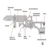 Outdoor Survival Folding EDC Tool - 30 in 1 Pocketool - 4
