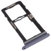 Nano SIM Card Tray + Micro SD Card Tray for LG G8S ThinQ - Black - 2