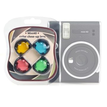 4 in 1 Camera Filter for Fujifilm Instax Mini 40 - Four Colors - 1