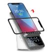AEC BT512 Bluetooth Speaker 10W Wireless Charger Alarm Clock - 3