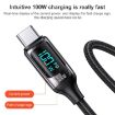 USAMS 100W Type-C to Type-C Fast Charging Cable 1.2m Black - 4