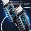 USAMS 100W Type-C to Type-C Fast Charging Cable 1.2m Black - 5