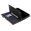 Motorola Moto Edge 2021 Retro Frosted Leather Case - Black - 6