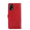 OPPO F19 / A74 Zipper Bag Leather Case - Red - 3