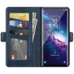 TCL 20 Pro 5G Leather Case - Blue - 3